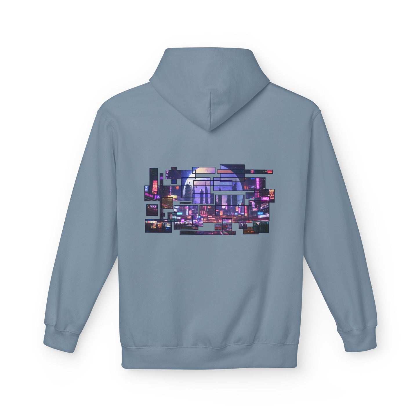 Neon CyberCity Hoodie